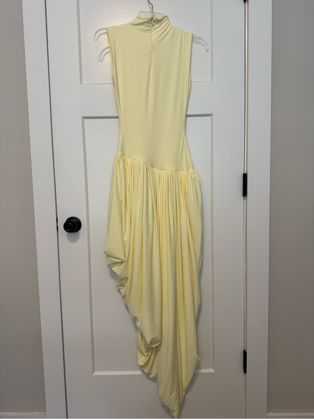 Deme by Gabriella Penelope Dress Sleeveless High-Neck Draped Maxi Dress - Picture 5 of 8